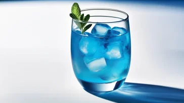 Blue Motorcycle drink