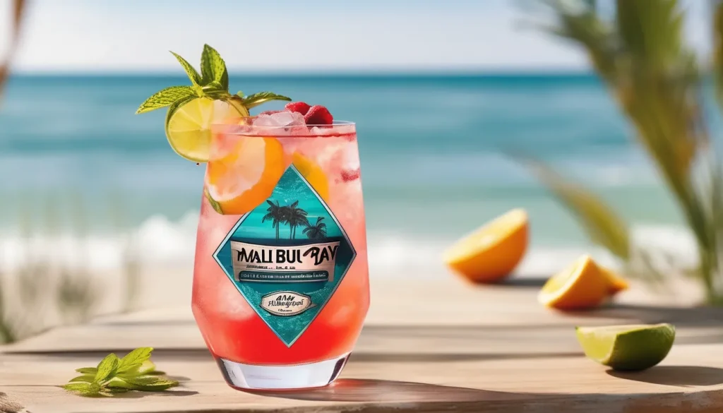 Malibu Bay Breeze Cocktail