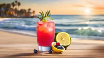 Malibu Bay Breeze Cocktail