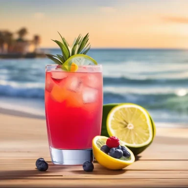 Malibu Bay Breeze Cocktail