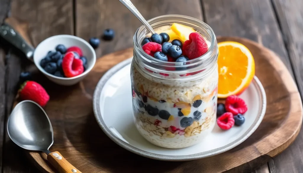 Overnight Oats Without Yogurt