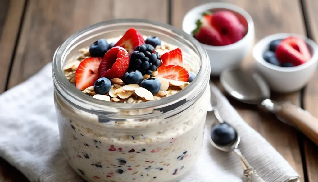 Overnight Oats Without Yogurt