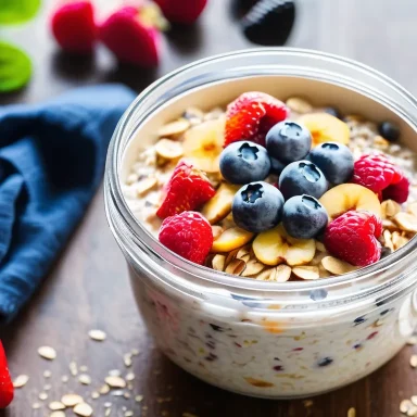 Overnight Oats Without Yogurt