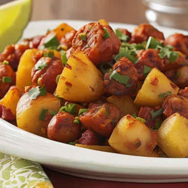 Papas con Chorizo Recipe