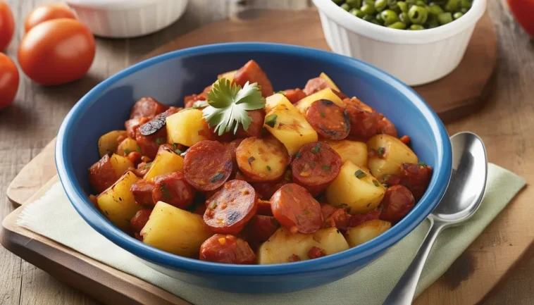 Papas con Chorizo Recipe