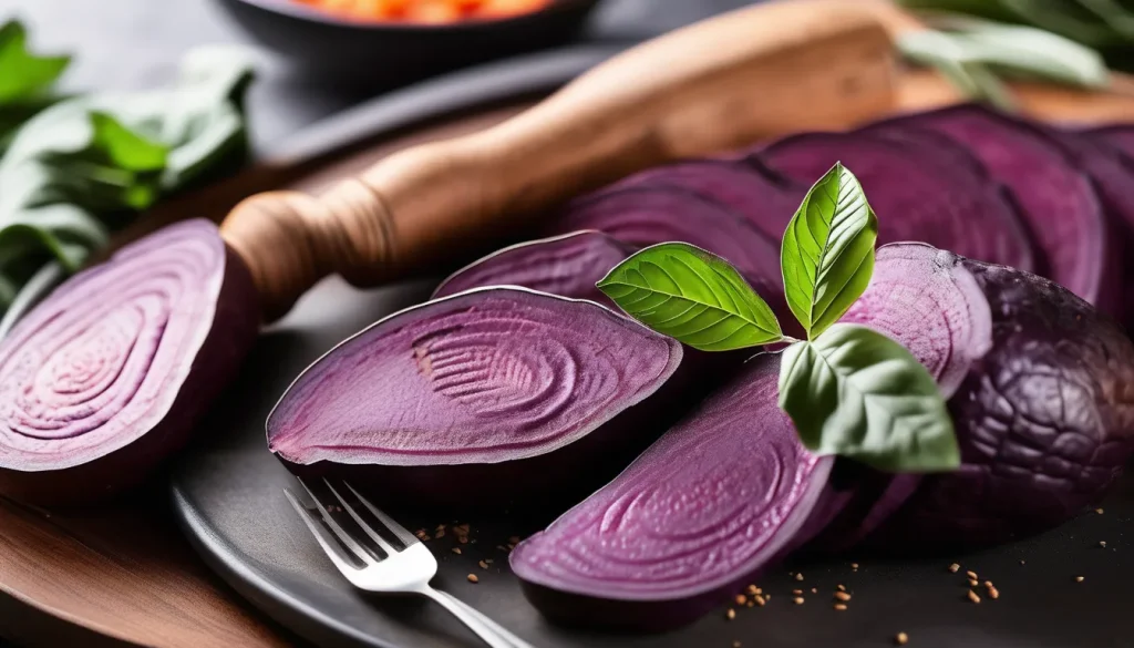 Purple sweet potato Recipe