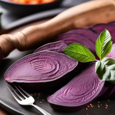 Purple sweet potato Recipe