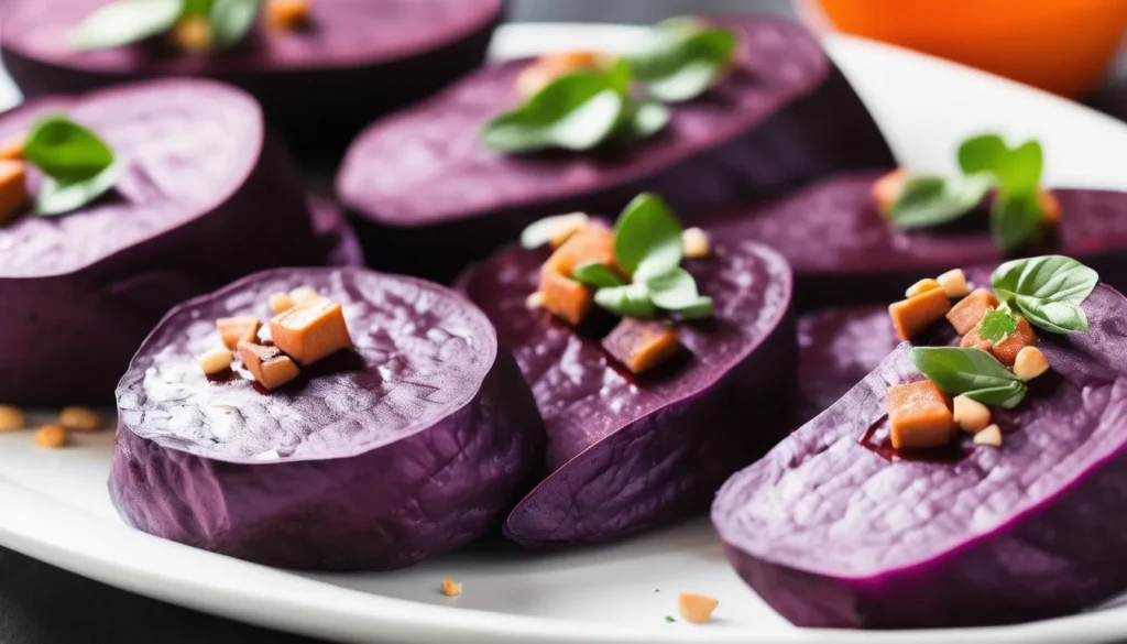 Purple sweet potato Recipe