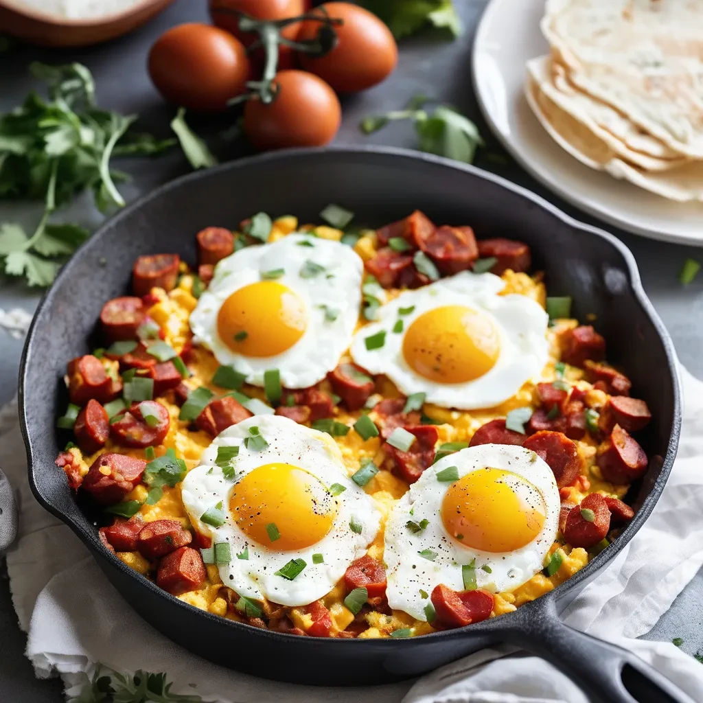 Chorizo and Eggs