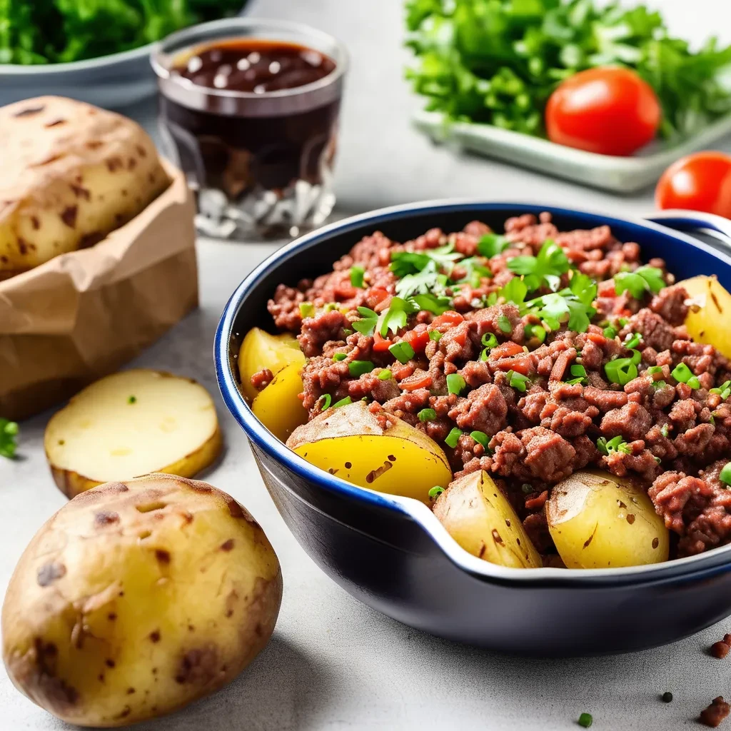 Ground Beef and Potatoes