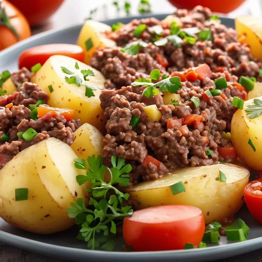 Ground Beef and Potatoes